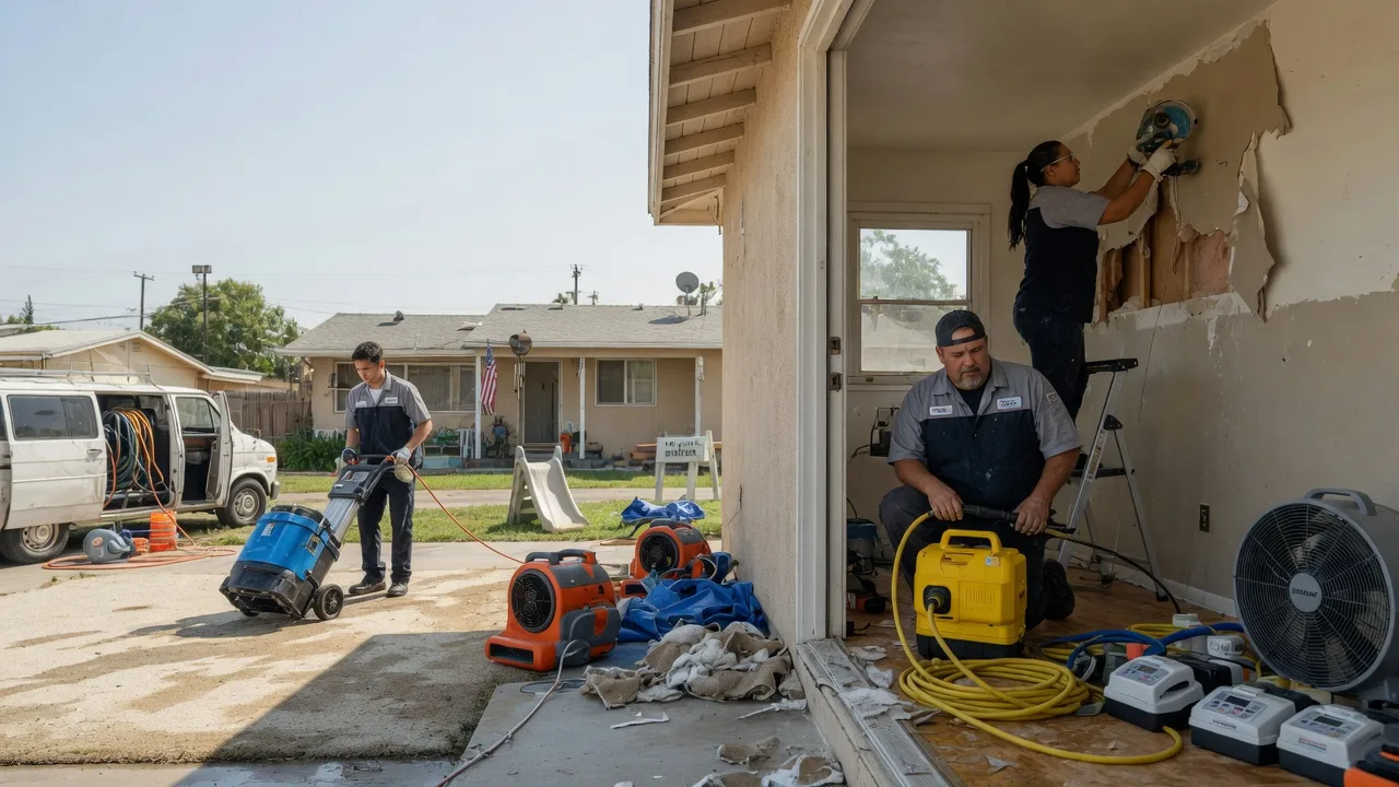 Water Damage Restoration in Derma, MS near me